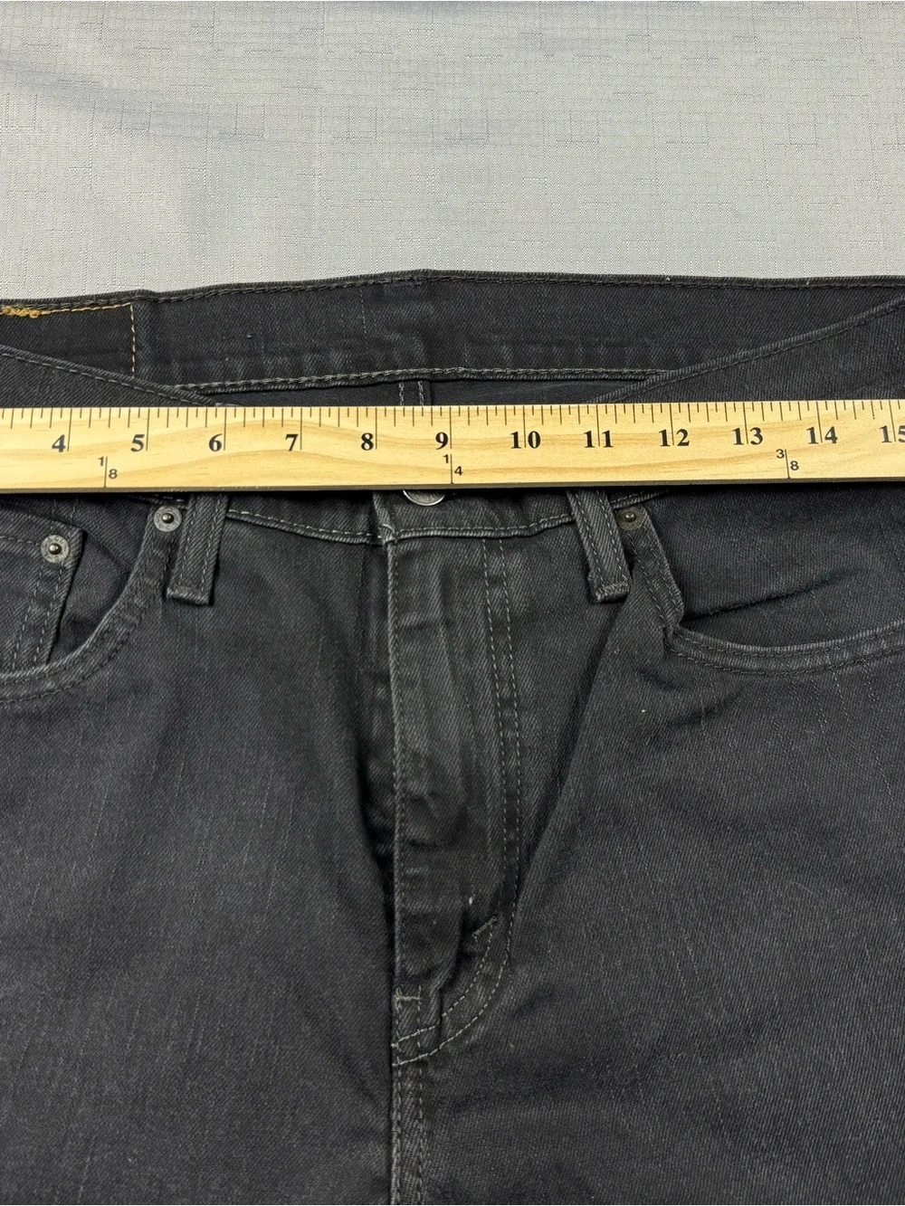 Levi’s 559 Relaxed Straight Jeans Men’s 32x32 Black Washed Denim Pants W32 L32
